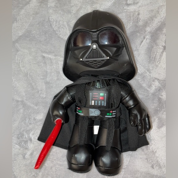 Star Wars Darth Vader Feature Plush (Obi-Wan), Voice Recording, Light Up Saber - Picture 2 of 6